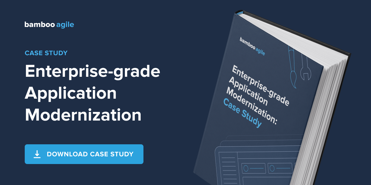 Enterprise-grade application modernization: Migrating from Monolith to Microservices