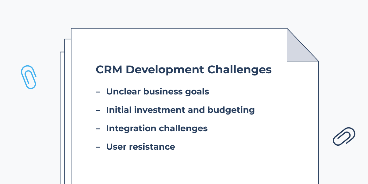 CRM Development Challenges