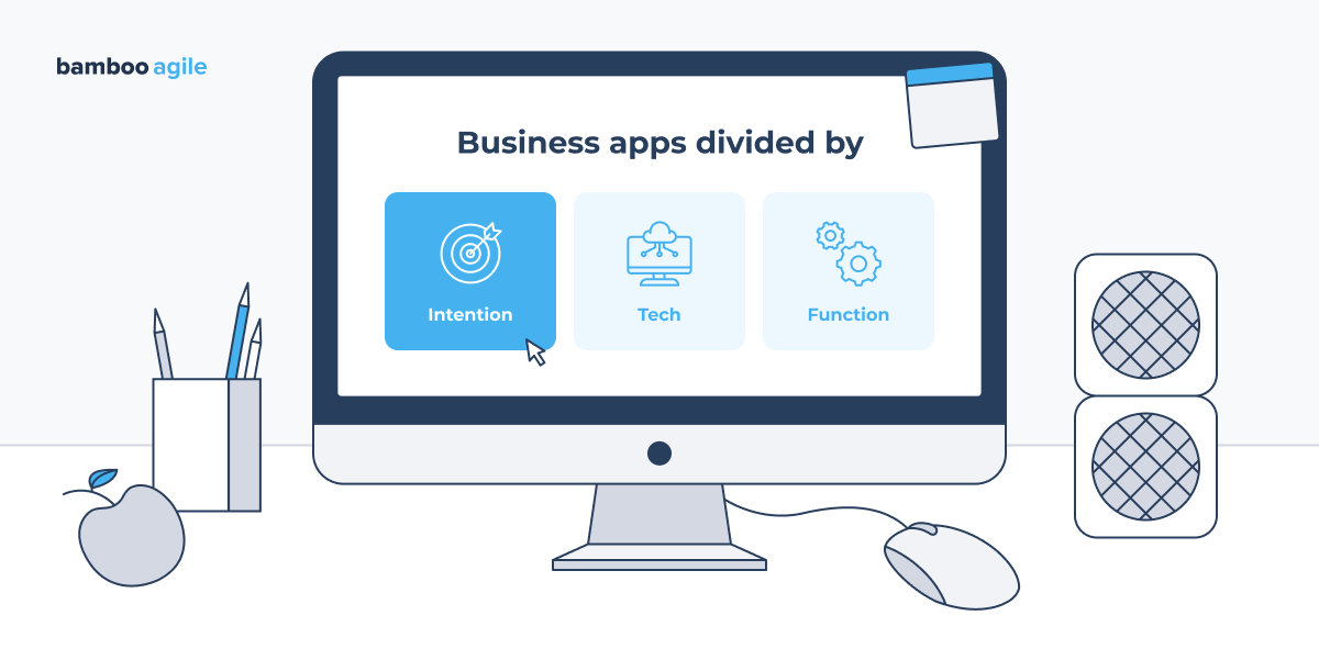business apps divided by