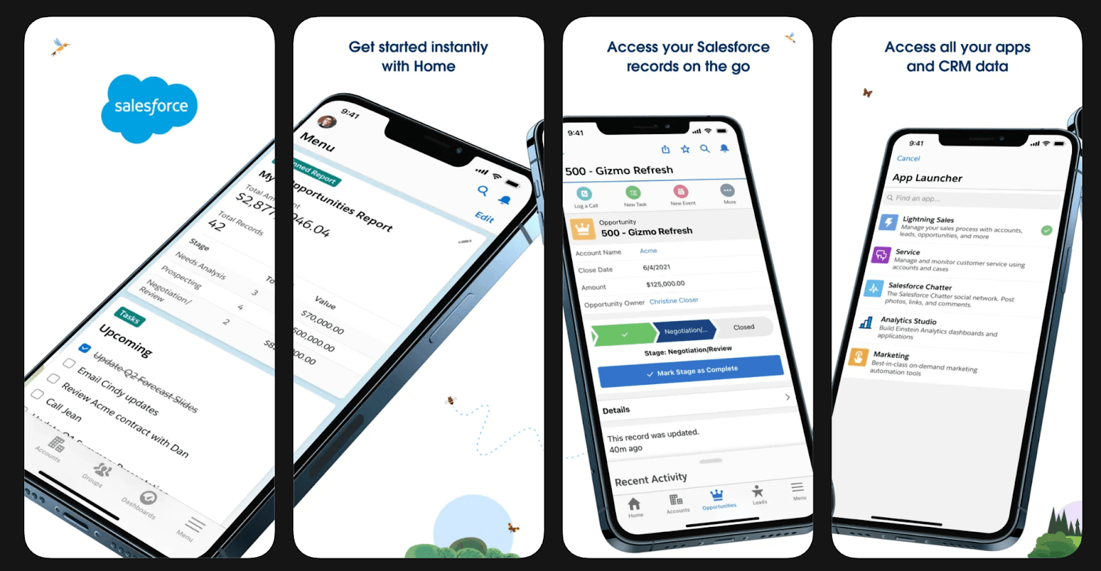 Salesforce mobile app
