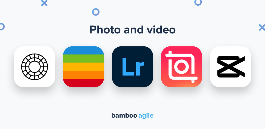 Photo and video - mobile app types