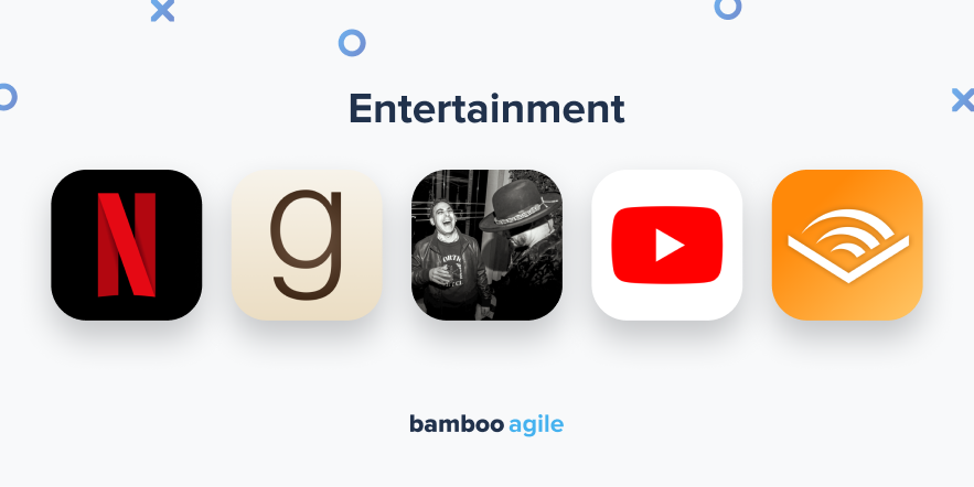 Entertainment - mobile app types