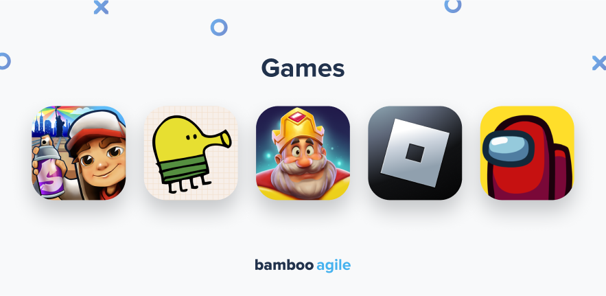 Games - mobile app types