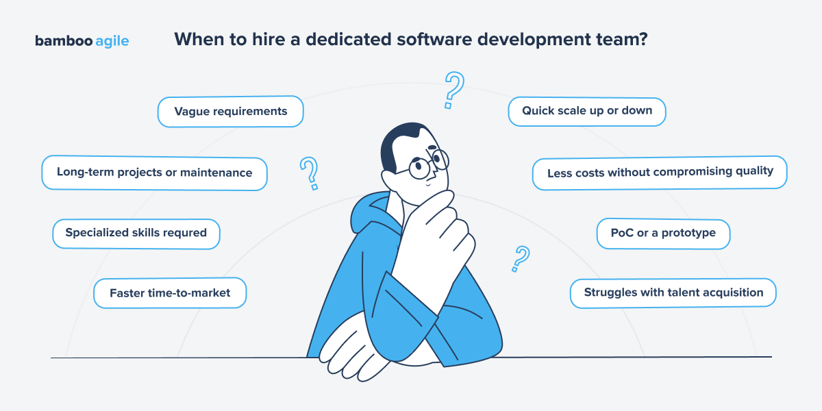 When to hire a dedicated software development team?
