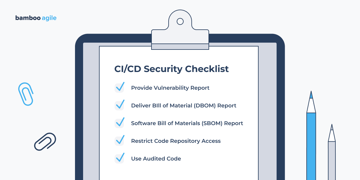 CI/CD security checklist