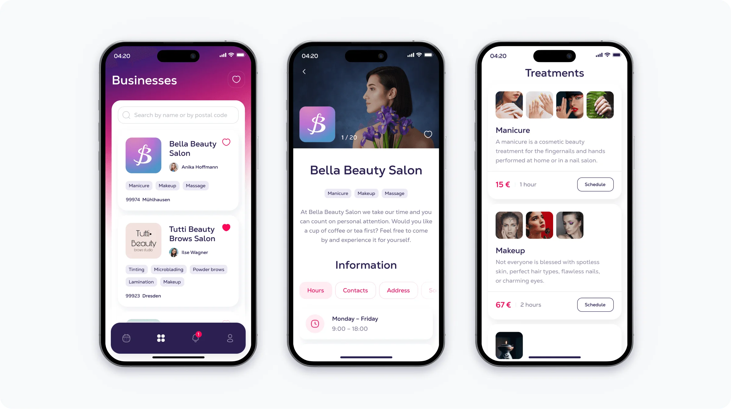 1 A Salon Booking App 1