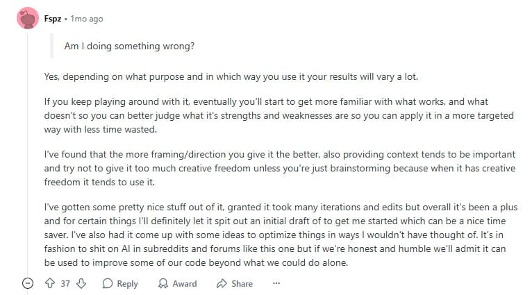 AI for generating meaningful drafts and ideas