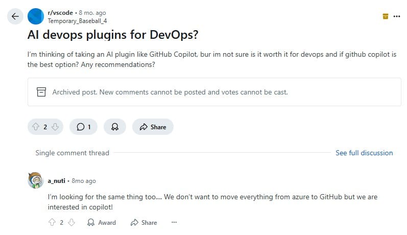 AI plugins for DevOps