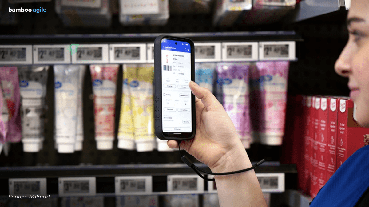 Walmart smart shelves