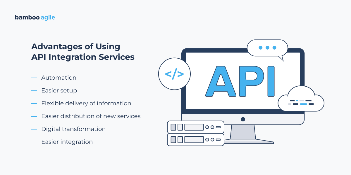 advantages of using API integration
