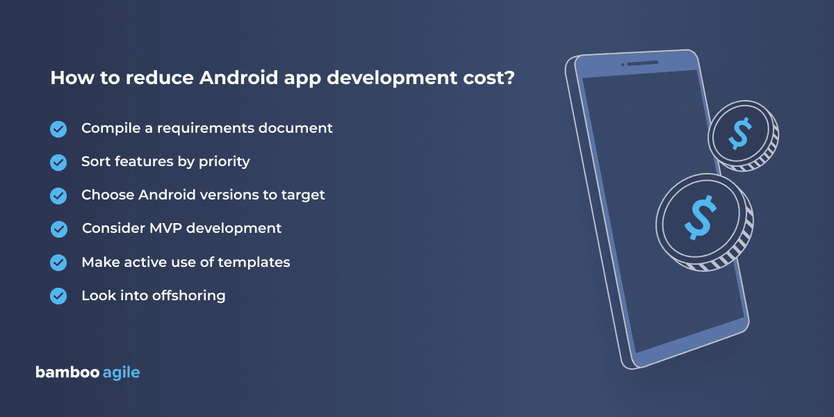 How to reduce Android app development costs?