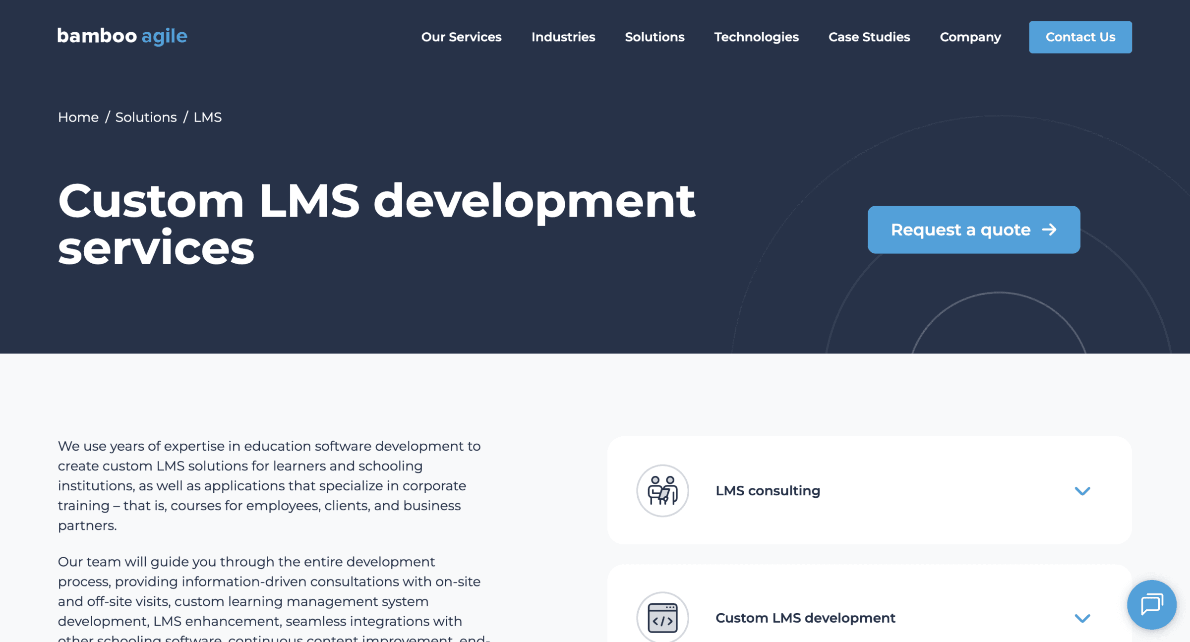 bamboo agile lms