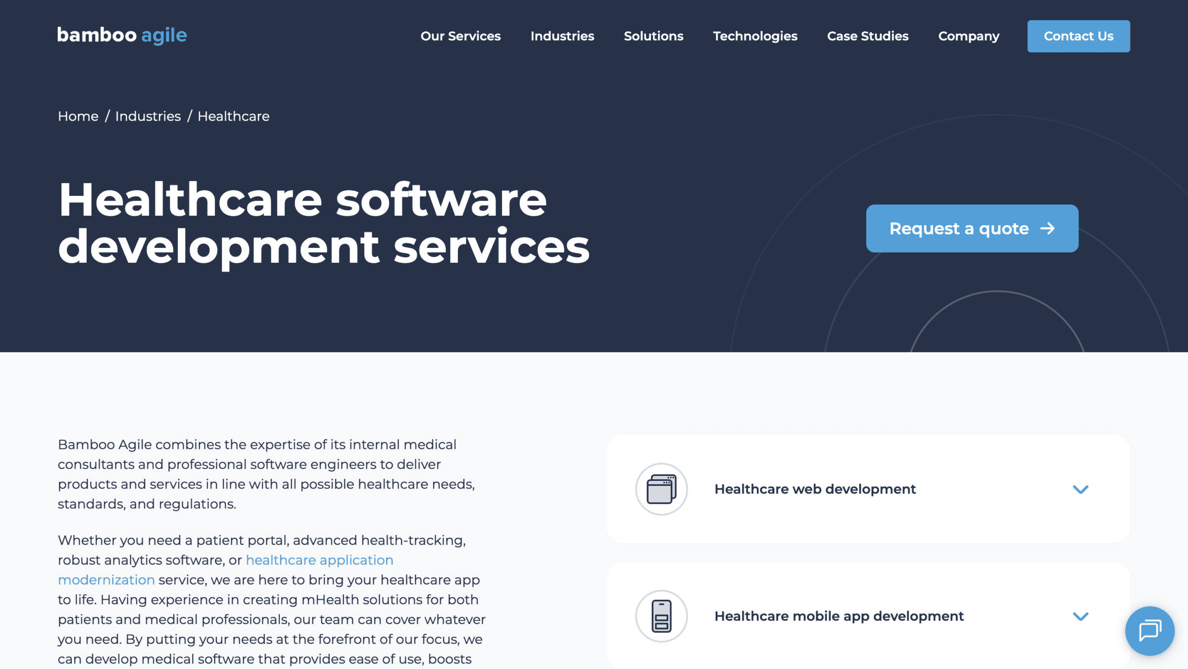 bamboo agile healthcare