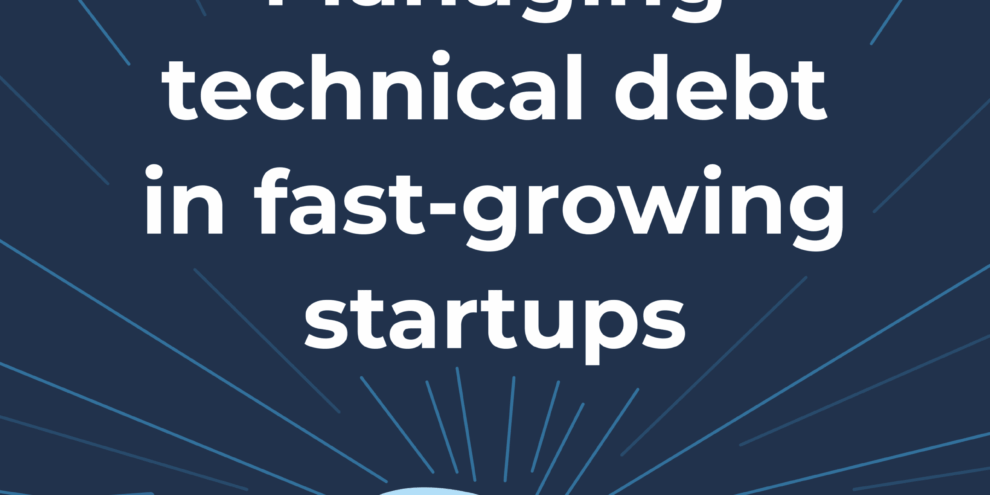 Podcast about tech debt - cover