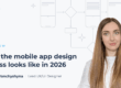 mobile app design process in 2026