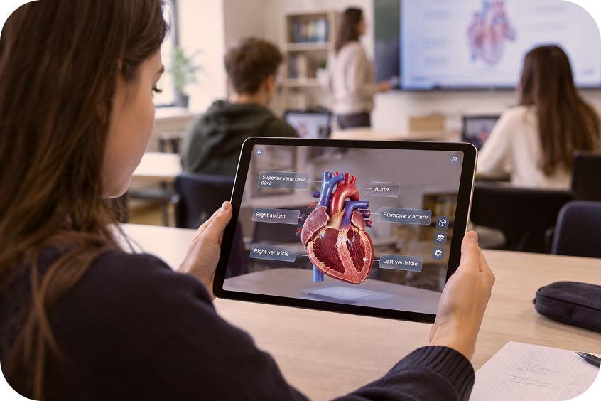 Augmented Reality Anatomy Class